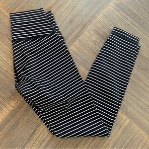 Lululemon striped leggings